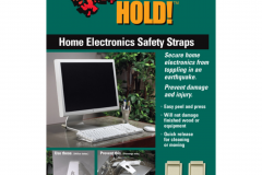 4173 Home Electronic Safety Straps - Black