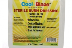 10473 Cool Blaze Gel Dressing (4” x 4”)