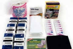 11320 55 Piece Sanitation Kit For Portable Toilet Kit