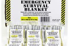 10741 Large Mayday Solar Blankets - 84"x53"