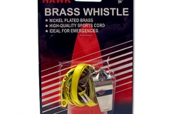 11179 Brass Whistle With Lanyard.