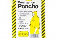 10745 Emergency Poncho (Adult Size)